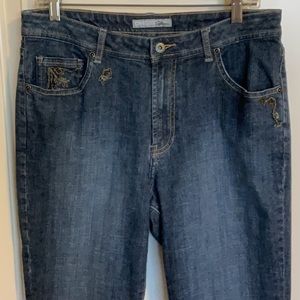 Chico’s Platinum Denim Jeans  - Size 1.5, or 10